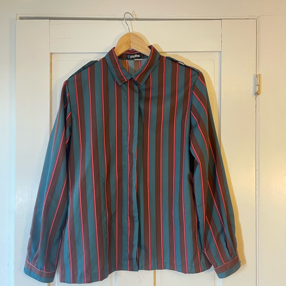 Vintage Panther Button Down Shirt